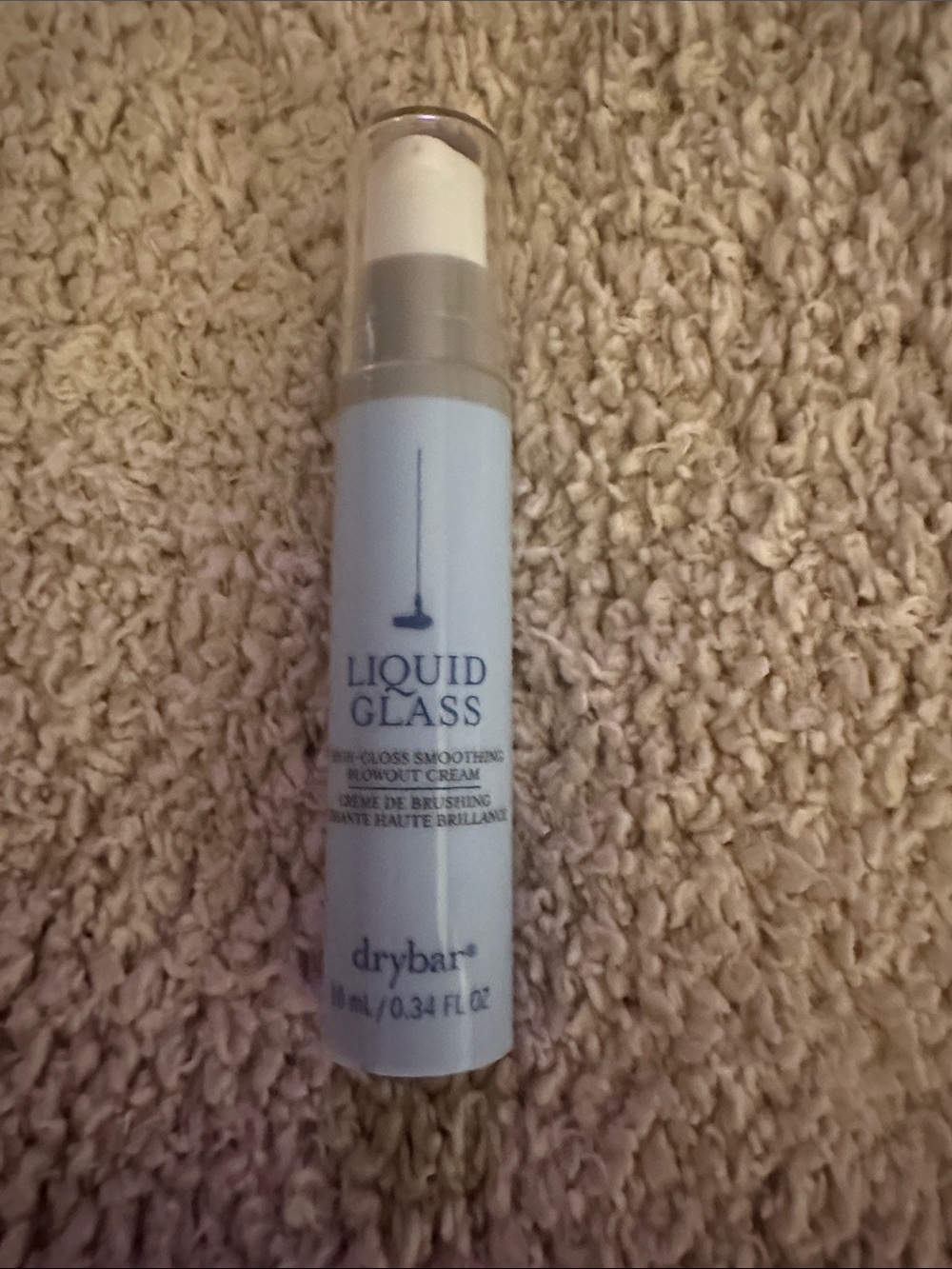 Drybar Liquid Glass High-Gloss Smoothing Cream - Light Blue